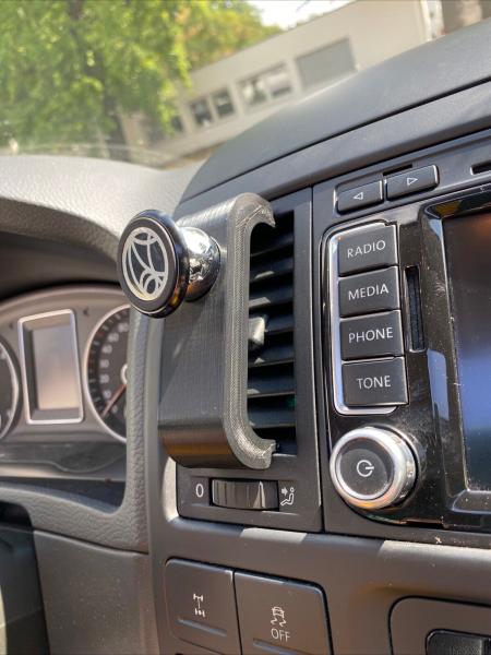 RS-Mount, fahrzeugspezifischer Handyhalter passend für VW T5 Facelift Baujahr 2009-2015, Made in Germany